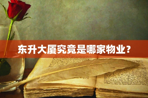 东升大厦究竟是哪家物业？