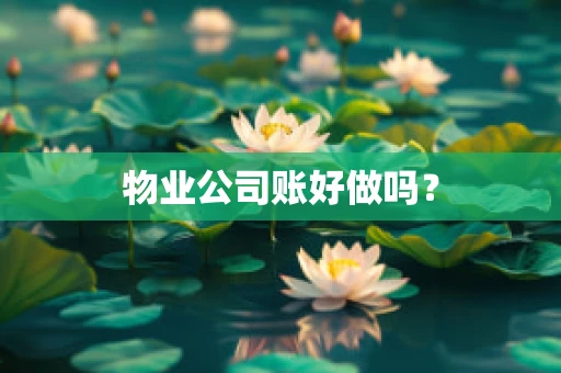 物业公司账好做吗？