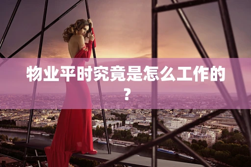 物业平时究竟是怎么工作的？