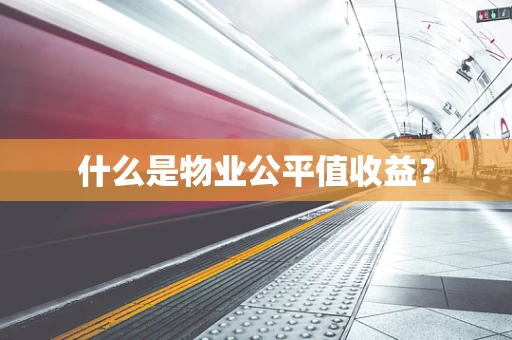 什么是物业公平值收益？