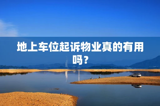 地上车位起诉物业真的有用吗？