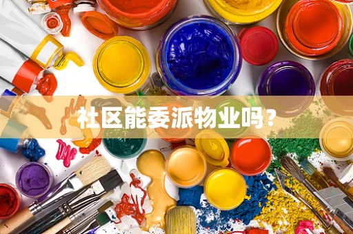 社区能委派物业吗？