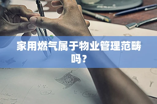 家用燃气属于物业管理范畴吗？