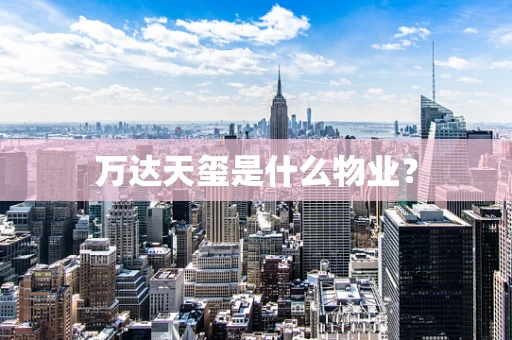 万达天玺是什么物业？
