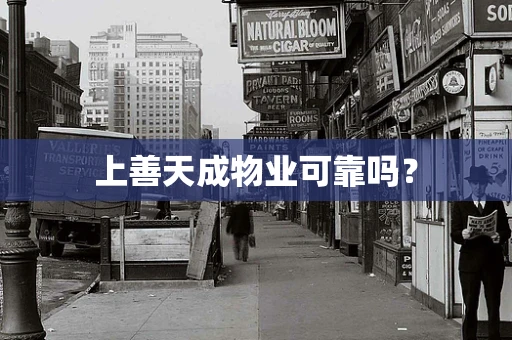 上善天成物业可靠吗？