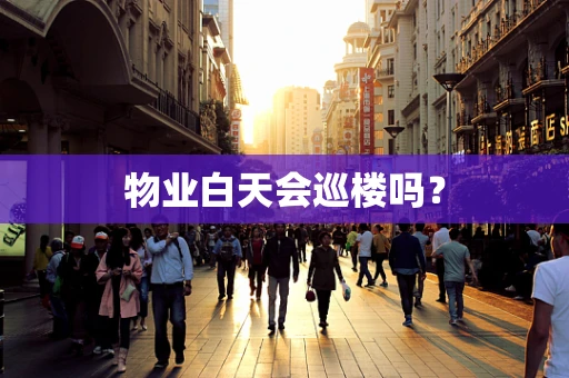 物业白天会巡楼吗？