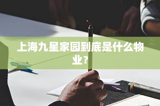 上海九星家园到底是什么物业？