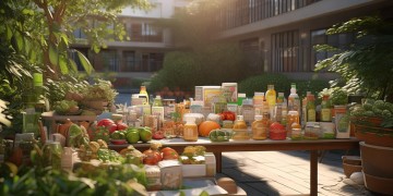 小区物业可以卖货吗？