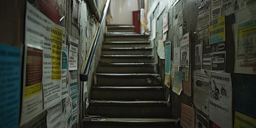 物业清理楼道墙面违法吗？