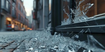 破坏物业门违法吗？